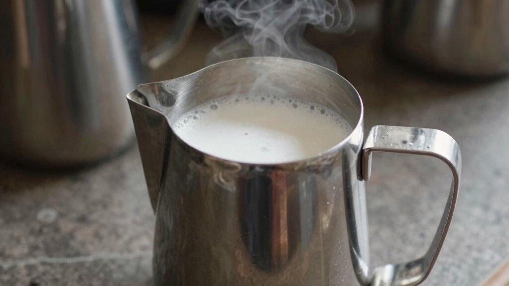 frothing tool influences milk