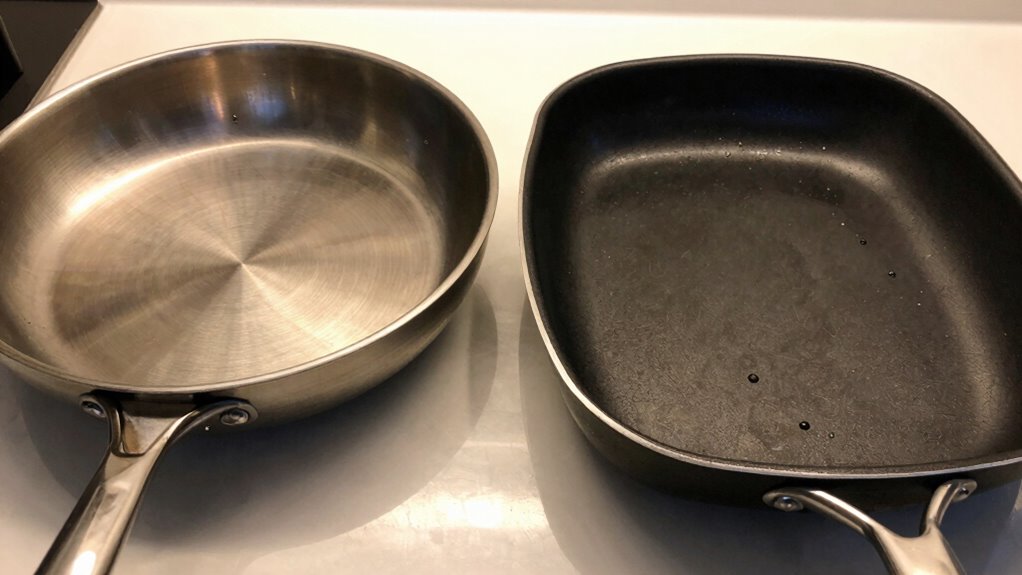 fry pans versus omelet pans