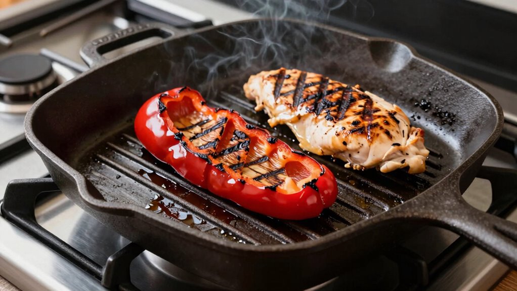 grill pans cleaning durability performance