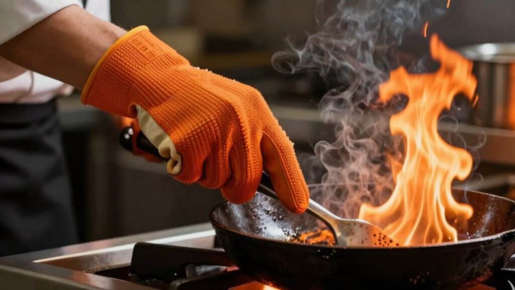 heat resistant gloves ensure safety
