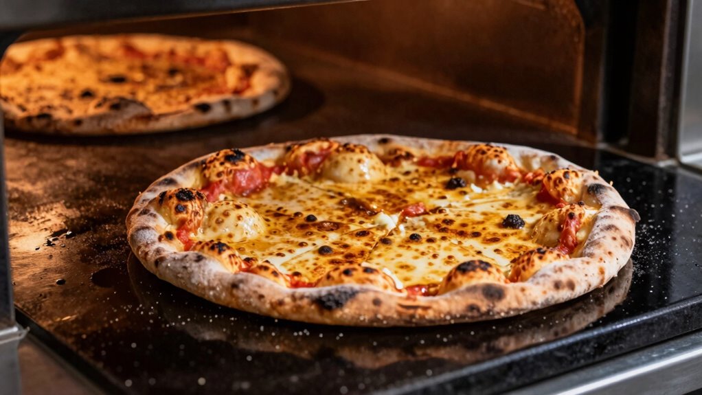 high heat crispy crust
