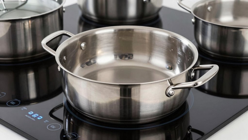 induction compatible heat retentive cookware