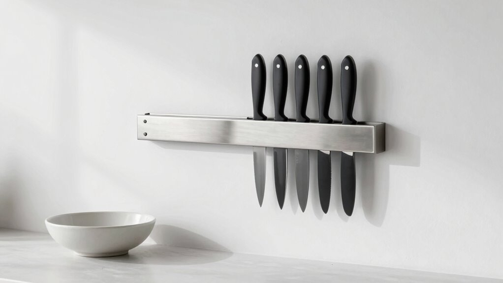 magnetic minimalist organized storage
