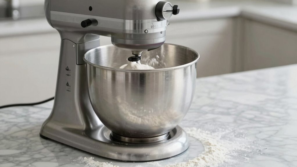 mixer shaking during use