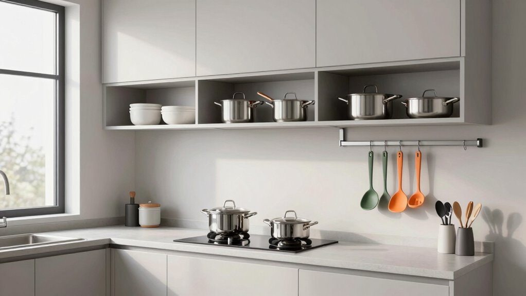 organize kitchen essentials efficiently
