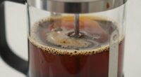 over pressing coffee grounds