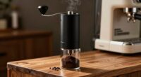 silent efficient coffee grinding