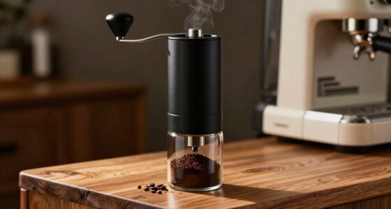 silent efficient coffee grinding