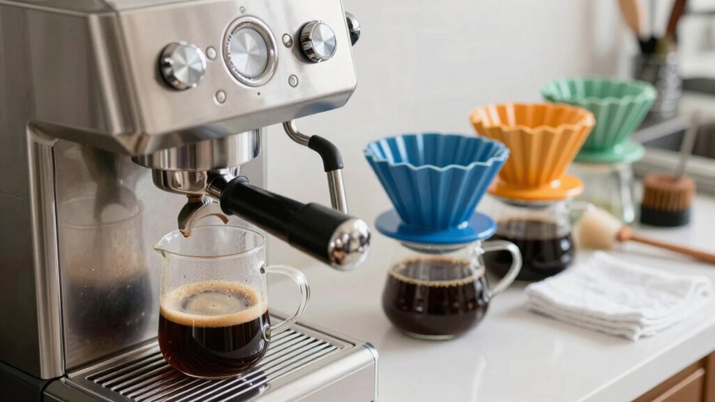 simple coffee gear cleaning