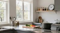 streamlined cooking and organization