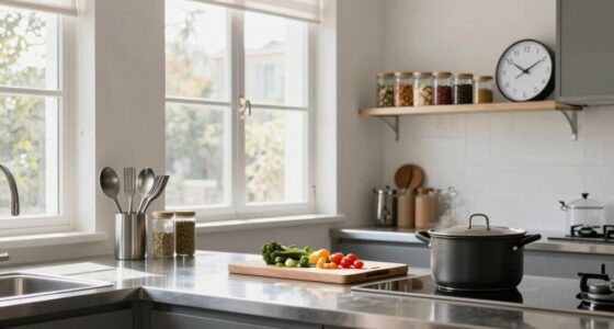 streamlined cooking and organization