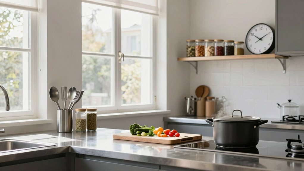 streamlined cooking and organization