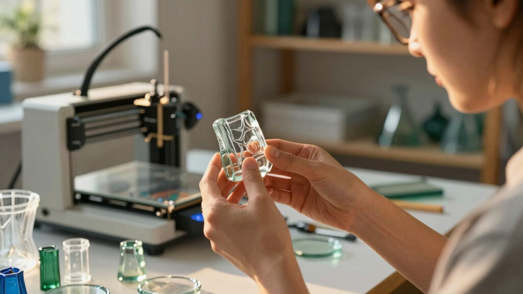 Innovative startup pioneers 3D printing with recycled glass — new ‘binder jet’ process combines powder with adhesive agent in layering technique