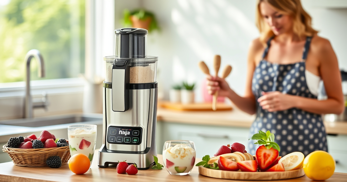 Beat the Summer Heat with Ninja CREAMi Deluxe Ice Cream Maker