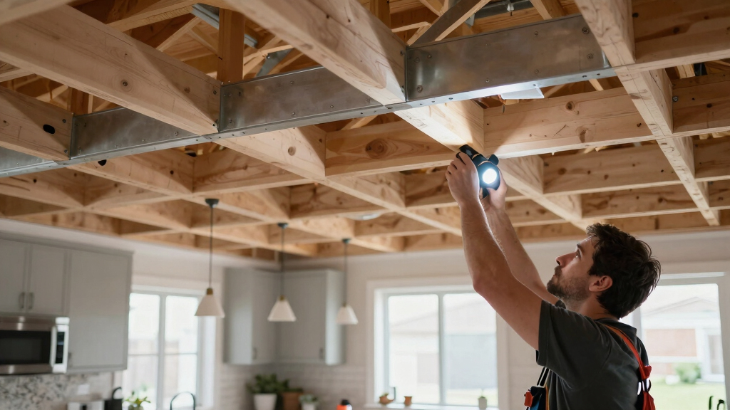 Can you hang nothing from a floor truss?