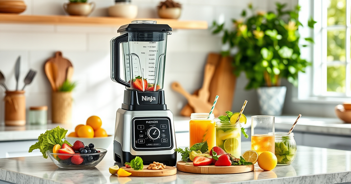 Cool Down with a Refreshing Summer Smoothie Using the Ninja Professional Blender