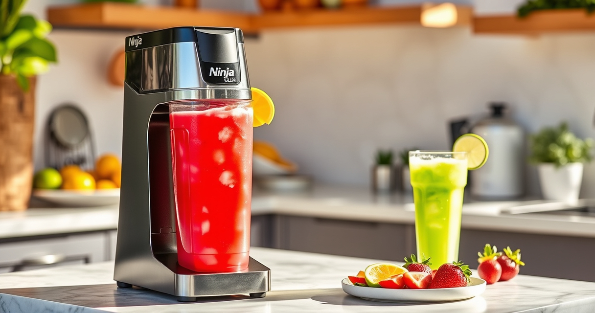 Cool Off with the Ninja SLUSHi Frozen Drink Maker This Summer