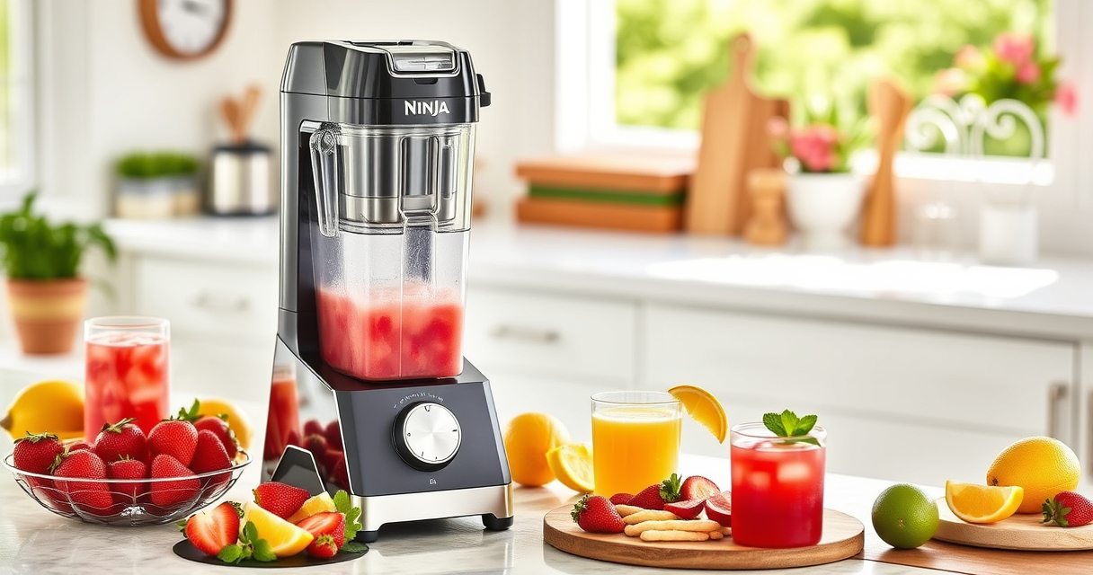 Create Perfect Summer Frozen Drinks with Ninja SLUSHi