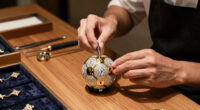 Louis Vuitton Offers a Soccer Ball-Shaped Gold and Diamond Clock as Part of a Special Collaboration