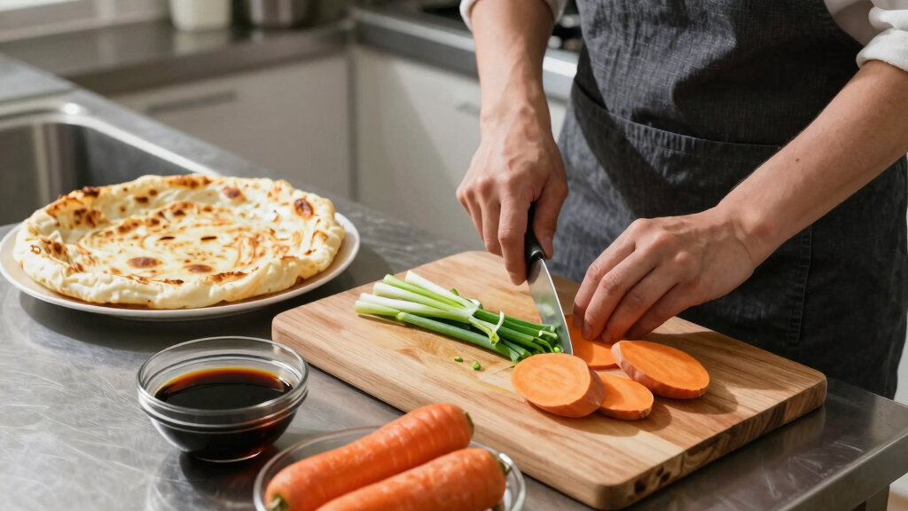 Pajeon and japchae: Joo Won’s recipes for Korean-style vegetarian starters