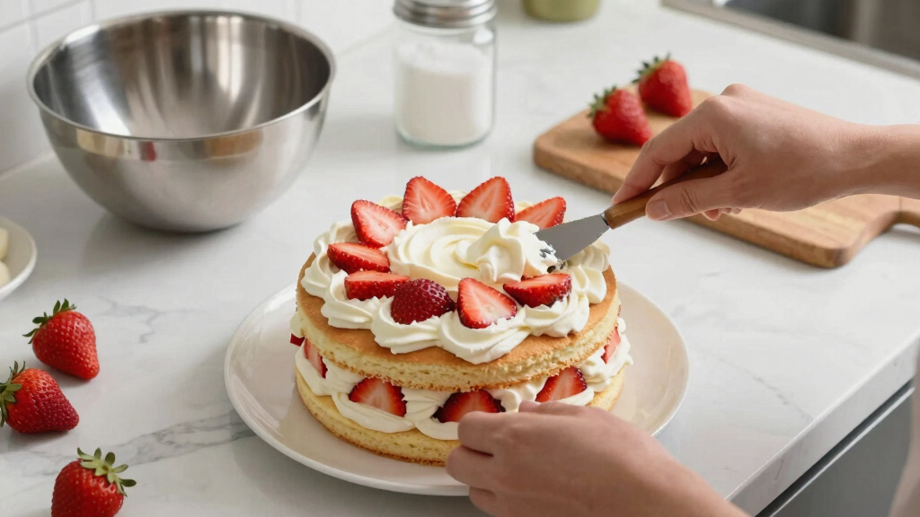 strawberry chiffon shortcake, perfected