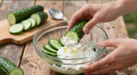 This Sour Cream Cucumber Salad Is the First Thing Gone at Every Barbecue