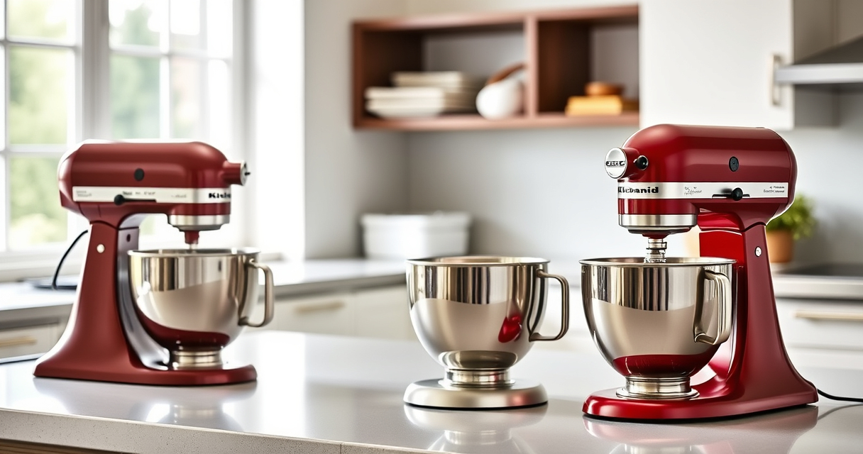 Top KitchenAid Stand Mixer Models Ranked for 2026