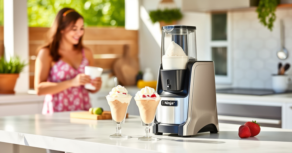 Cool Off This Summer with the Ninja CREAMi Ice Cream Maker