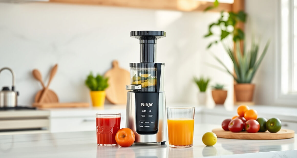 Cool Off This Summer with the Ninja NeverClog Cold Press Juicer