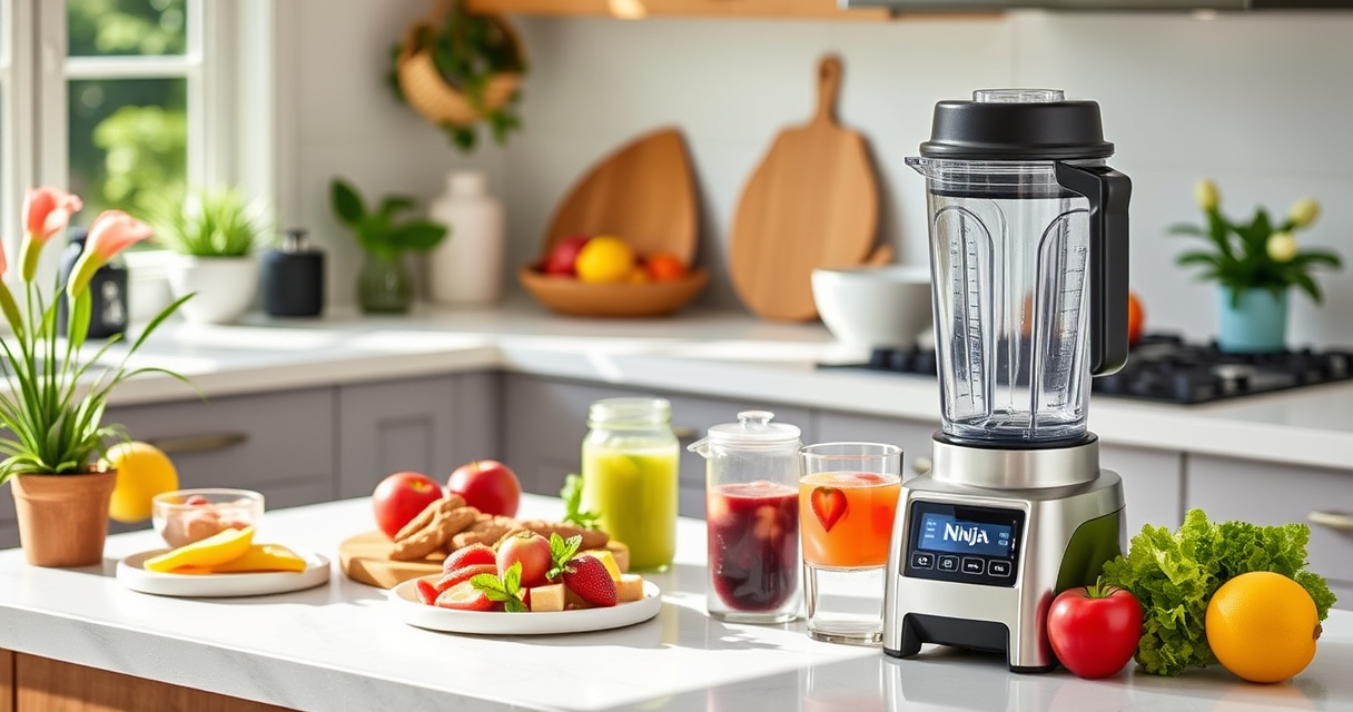 Cool Summer Smoothie with Ninja BC151EM Blast Portable Blender
