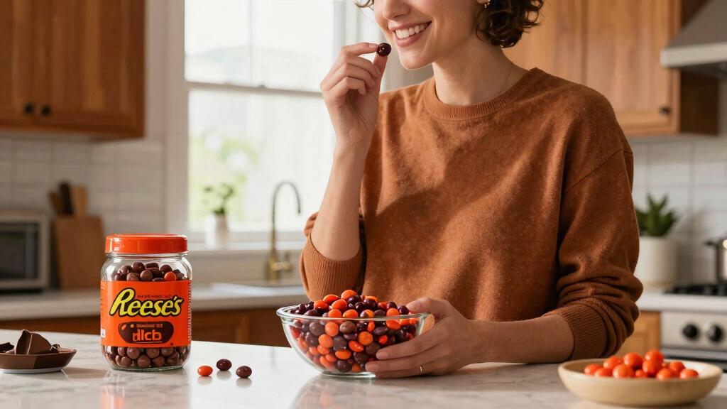 Hershey's Just Quietly Launched A First-in-a-Decade Reese's Pieces So Good