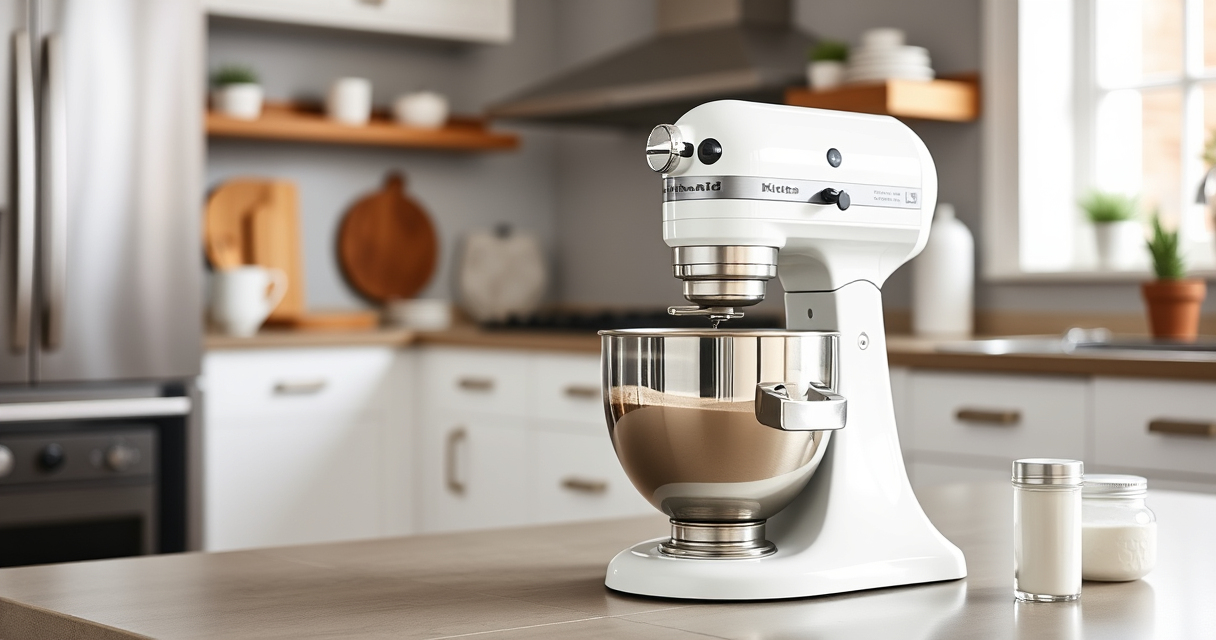 How to Set Up Your KitchenAid Artisan 5 Quart Tilt-Head Stand Mixer