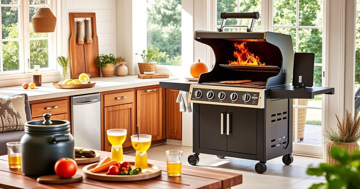 Master the Perfect Summer BBQ with Ninja OG951 Woodfire Pro Connect