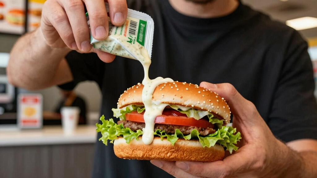 Mcdonalds New Caesar Sauce