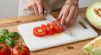 Melon Tomato Salad