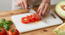 Melon Tomato Salad