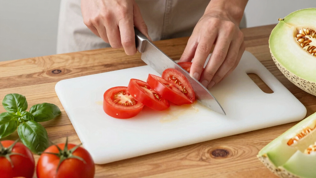 Melon Tomato Salad