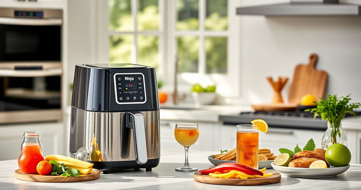Summer Crisps Made Easy: Ninja Crispi 4-in-1 Glass Air Fryer