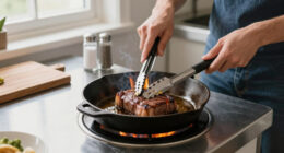 Almost No Skill Required To Cook A Steak