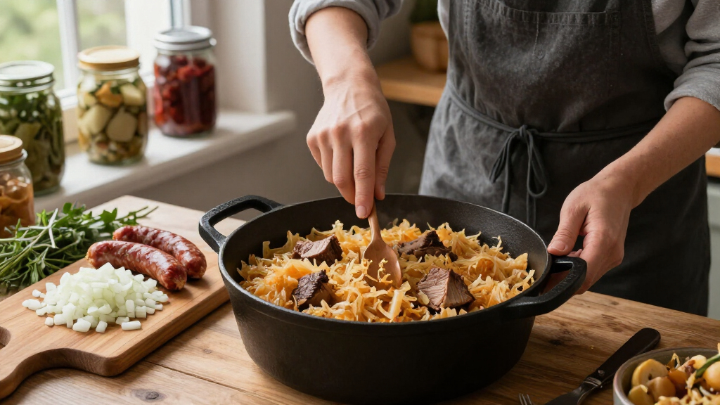 Bigos (Polish Hunter's Stew) Recipe Builder