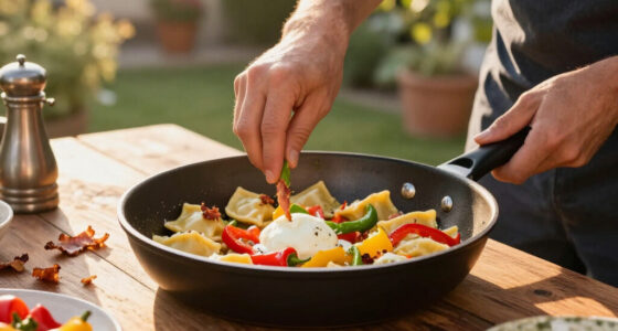 Gnocchi Estivi Con Mozzarella, Peperoni E Pancetta