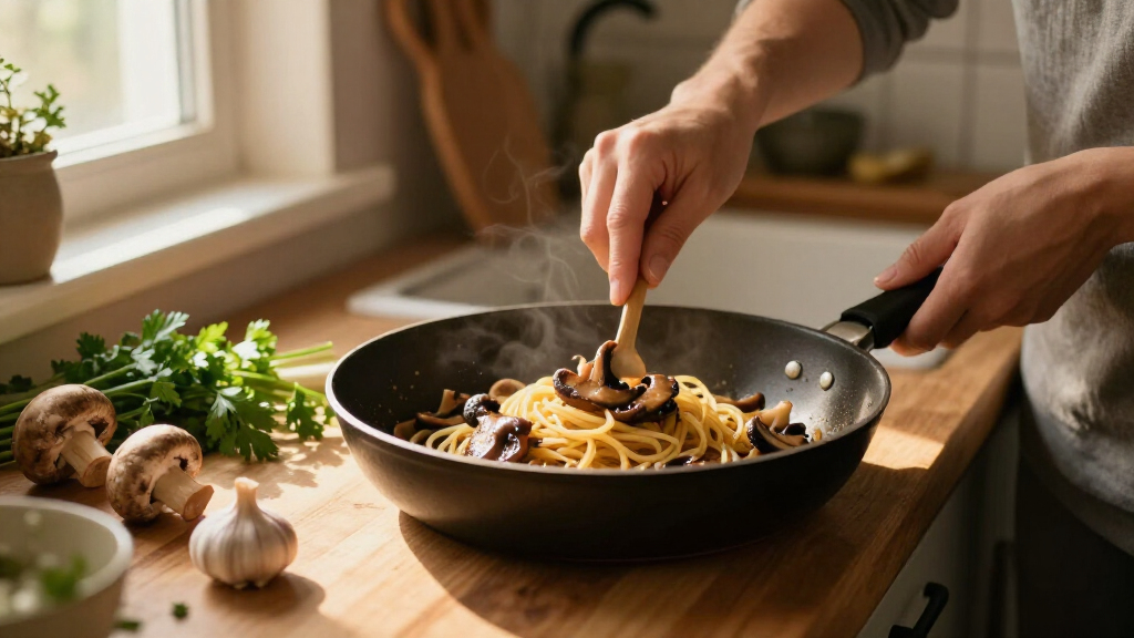 Mushroom Pasta