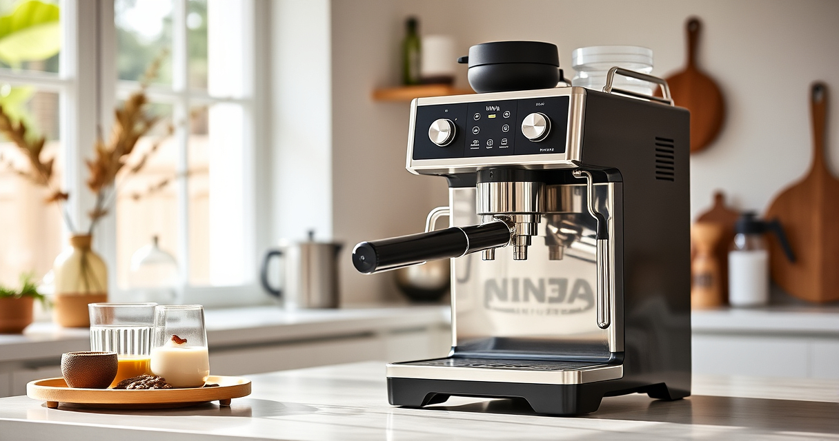 Ninja Luxe™ Café Pro Espresso Machine: Perfect for Summer Coffee Lovers