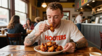 Sam Smith Loves Hooters Chicken Wings