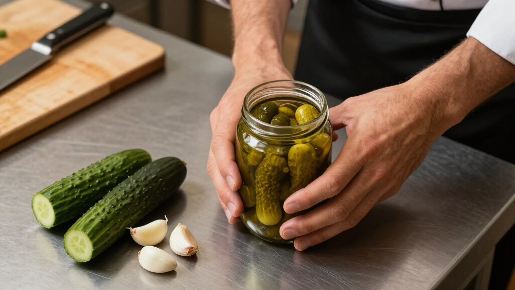 We Asked 3 Chefs To Name The Best Pickles, And They All Said The Same Jar