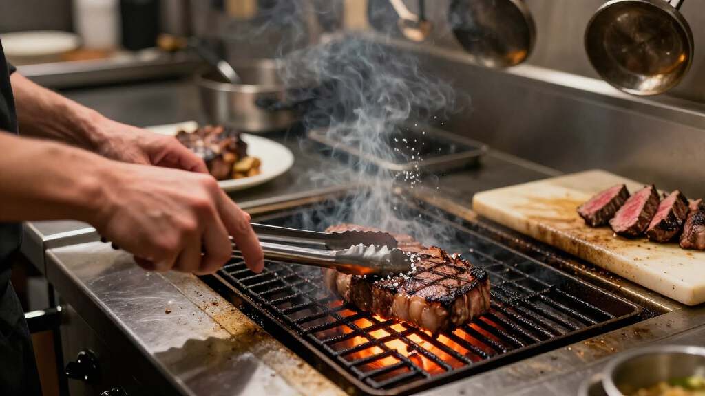 A Day With The Grill Master At NYC’s Best New Steakhouse | On The Line | Bon Appétit