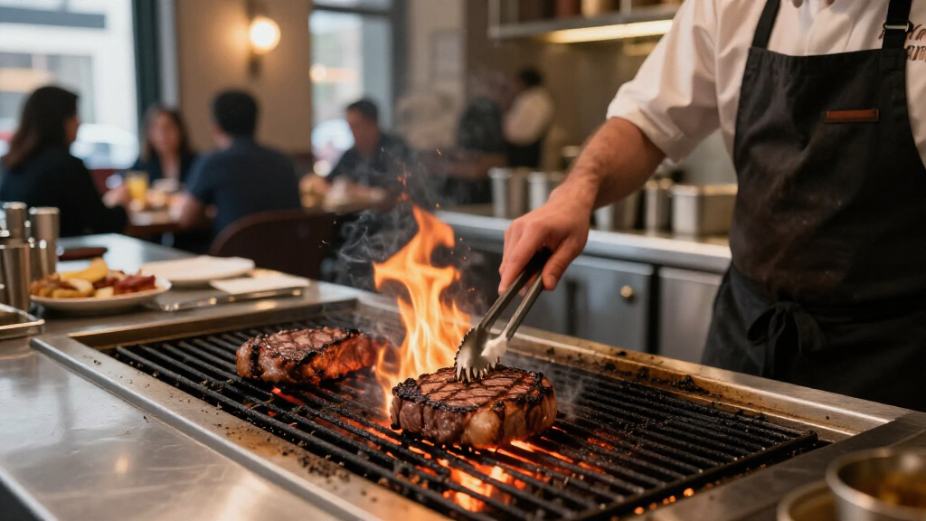 A Day With The Grill Master At NYC’s Best New Steakhouse | On The Line | Bon Appétit