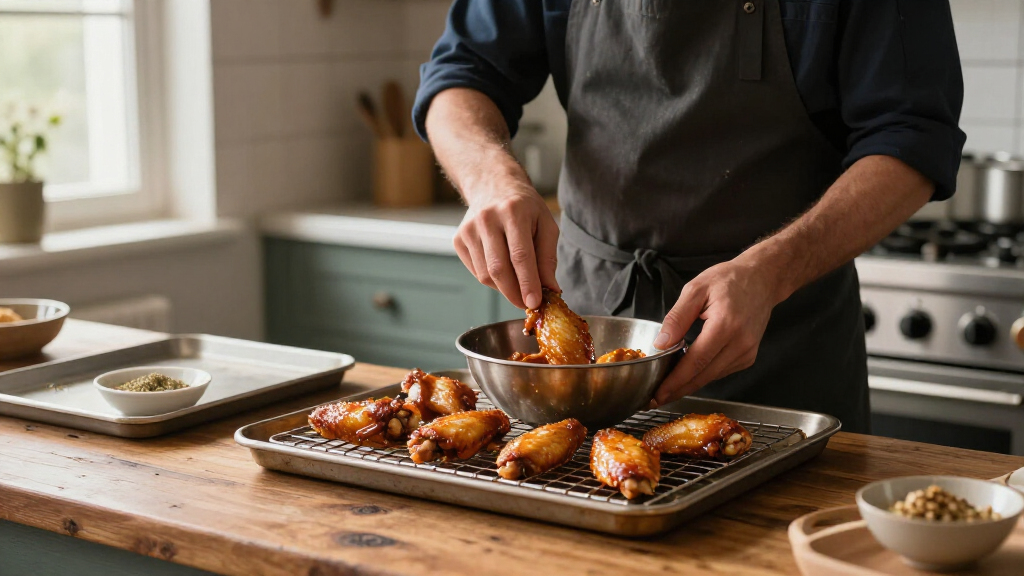 A Professional Chef Swears By This 2-Step Method For The Crispiest Chicken Wings