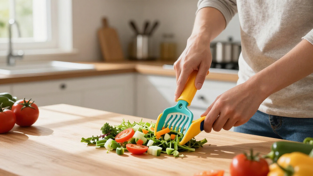 “Best Thing Ever!”: The TikTok-Famous $10 Tool That Preps Salads In Seconds