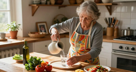 Centenarian Tullia Of Busto Arsizio Celebrates Lunch With Wine